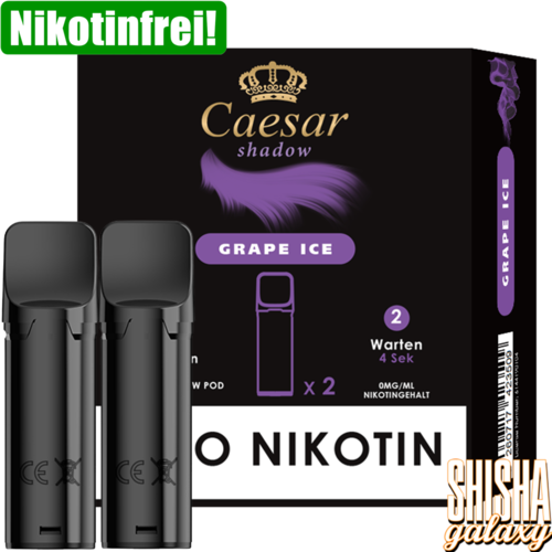 Caesar Grape Ice - Liquid Pod - Nikotinfrei - 2er Pack