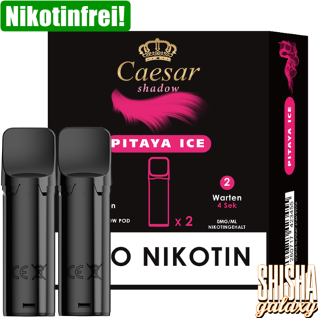 Caesar Caesar Shadow - Pitaya Ice - Liquid Pod - 2 ml - Nikotinfrei - 2er Pack (4ml)