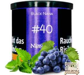 NameLess Black Nana #40 (200g) - Shisha Tabak NameLess Black Nana #40 (200g) - Shisha Tabak