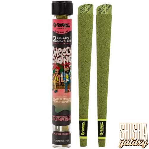 G-Rollz G-Rollz - Watermelon Sunrise Blunt Cones - Cheech & Chong Terpene Infused - King Size - 2 Stück