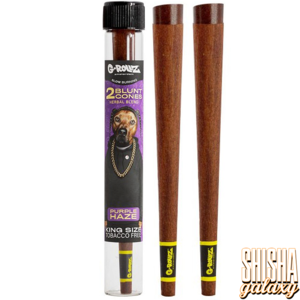 G-Rollz The Dog Purple Haze Blunt Cones - King Size - 2 Stück