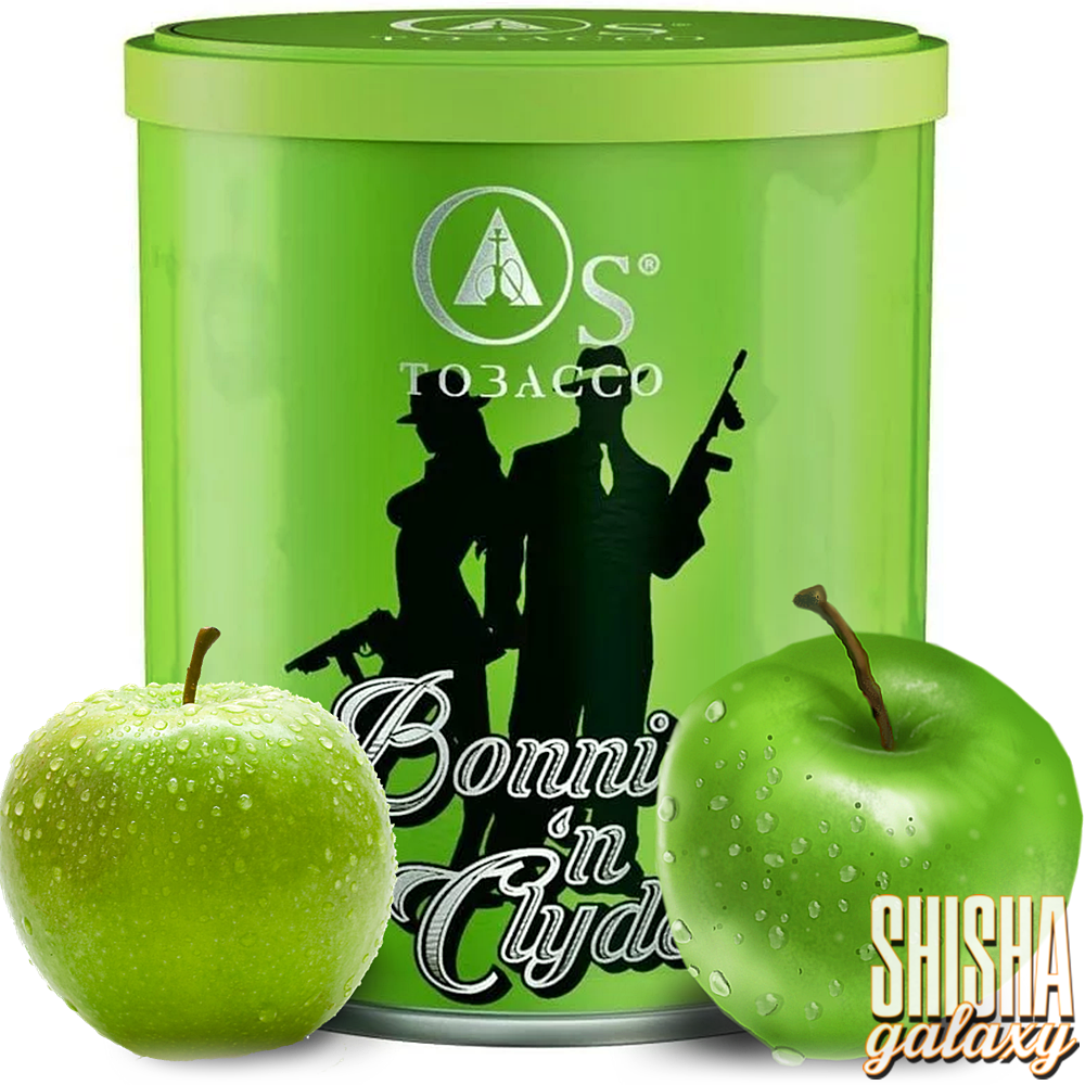 O´s Tobacco O´s Tabak Green - Bonnie'n Clyde (200g) - Shisha Tabak O´s Tobacco O´s Tabak Green - Bonnie'n Clyde (200g) - Shisha Tabak