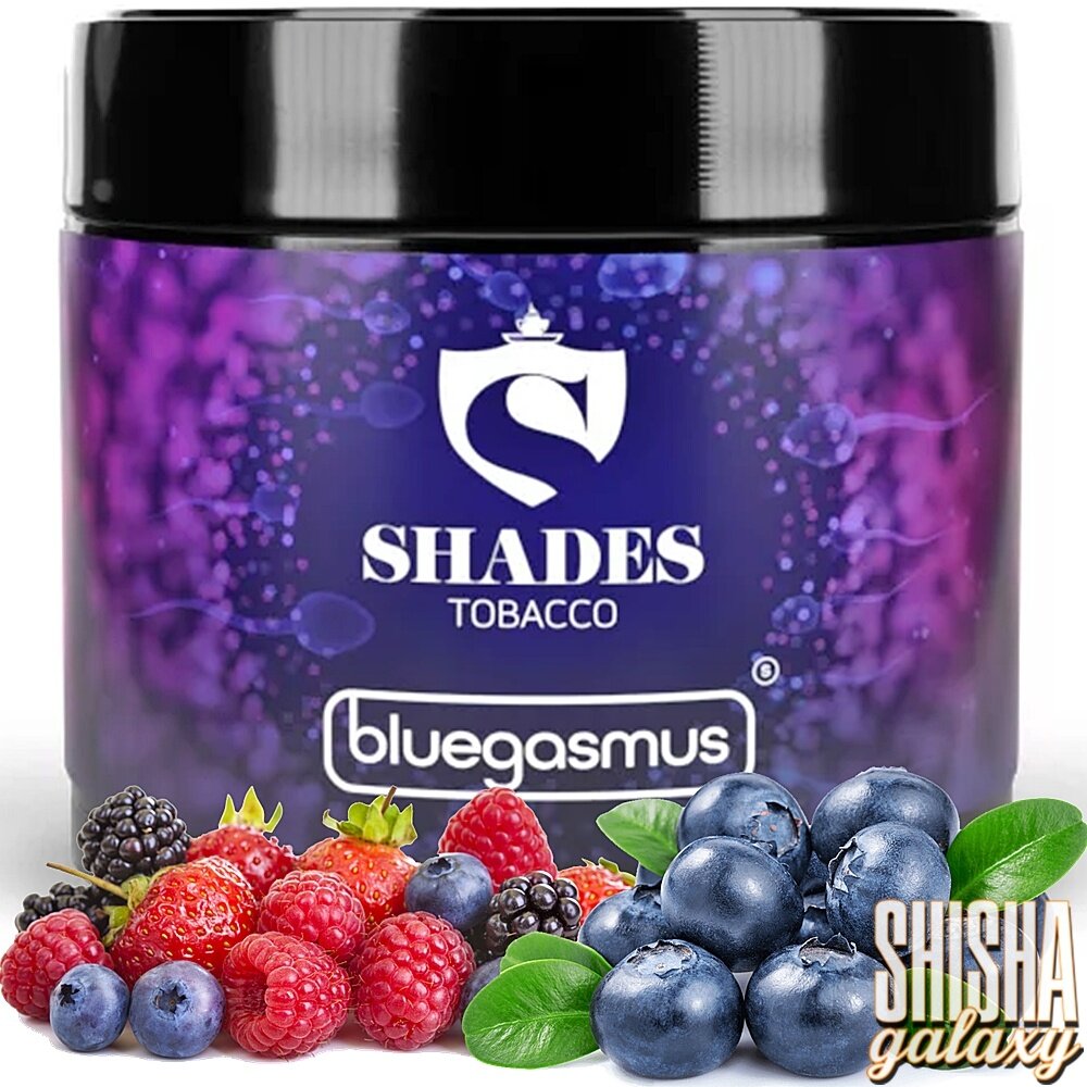 Shades Tobacco Shades Tabak - Bluegasmus (200g) - Shisha Tabak Shades Tobacco Shades Tabak - Bluegasmus (200g) - Shisha Tabak