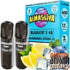 Al Massiva Al Massiva - Blaulicht X 4B - Liquid Pod - 2 ml - Nikotin 17 mg - 2er Pack (4ml) Al Massiva Al Massiva - Blaulicht X 4B - Liquid Pod - 2 ml - Nikotin 17 mg - 2er Pack (4ml)