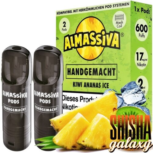 Al Massiva Al Massiva - Handgemacht - Prefilled Liquid Pod - 2 ml - Nikotin 17 mg - 2er Pack