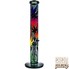 Fire Flow B1 Fire Flow™ x Black Leaf® - Cylinder Bong - Leaves Gardient - No. 5 - 400 mm x 51 mm - NS 14/19 - Glasbong Fire Flow B1 Fire Flow™ x Black Leaf® - Cylinder Bong - Leaves Gardient - No. 5 - 400 mm x 51 mm - NS 14/19 - Glasbong