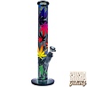 Fire Flow B1 Fire Flow™ x Black Leaf® - Cylinder Bong - Leaves Gardient - No. 5 - 400 mm x 51 mm - NS 14/19 - Glasbong Fire Flow B1 Fire Flow™ x Black Leaf® - Cylinder Bong - Leaves Gardient - No. 5 - 400 mm x 51 mm - NS 14/19 - Glasbong