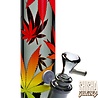 Fire Flow B1 Fire Flow™ x Black Leaf® - Cylinder Bong - Leaves Gardient - No. 5 - 400 mm x 51 mm - NS 14/19 - Glasbong Fire Flow B1 Fire Flow™ x Black Leaf® - Cylinder Bong - Leaves Gardient - No. 5 - 400 mm x 51 mm - NS 14/19 - Glasbong