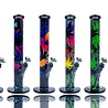 Fire Flow B1 Fire Flow™ x Black Leaf® - Cylinder Bong - Pink Leaves - No. 8 - 400 mm x 51 mm - NS 14/19 - Glasbong Fire Flow B1 Fire Flow™ x Black Leaf® - Cylinder Bong - Pink Leaves - No. 8 - 400 mm x 51 mm - NS 14/19 - Glasbong