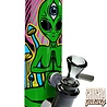 Fire Flow B1 Fire Flow™ x Black Leaf® - Cylinder Bong - Trippy Alien - No. 10 - 400 mm x 51 mm - NS 14/19 - Glasbong Fire Flow B1 Fire Flow™ x Black Leaf® - Cylinder Bong - Trippy Alien - No. 10 - 400 mm x 51 mm - NS 14/19 - Glasbong