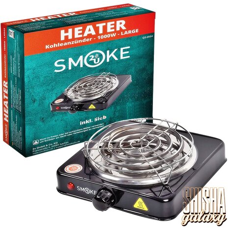 Smoke 2U Smoke 2U - Kohleanzünder inkl. Gitter - Large 1000W