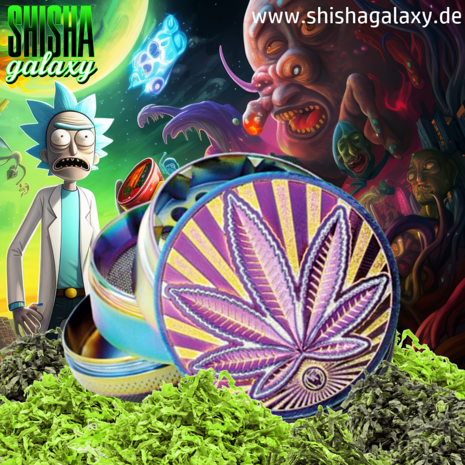 Fire Flow Fire Flow - Metall Grinder - Icy Highlife - Ø 50 mm - 4 Teilig - Rainbow Fire Flow Fire Flow - Metall Grinder - Icy Highlife - Ø 50 mm - 4 Teilig - Rainbow