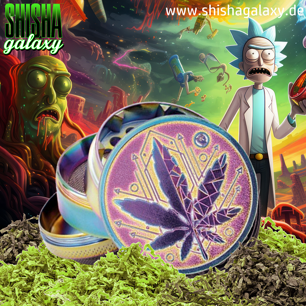 Fire Flow Fire Flow - Metall Grinder - Icy Geometrical Leaf - Ø 50 mm - 4 Teilig - Rainbow Fire Flow Fire Flow - Metall Grinder - Icy Geometrical Leaf - Ø 50 mm - 4 Teilig - Rainbow