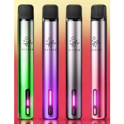 Elf Bar ELFA Turbo by Elfbar - Refill Pod Kit - Akku 550 mAh - Aurora Gold (Wiederaufladbare Mehrweg E-Zigarette)