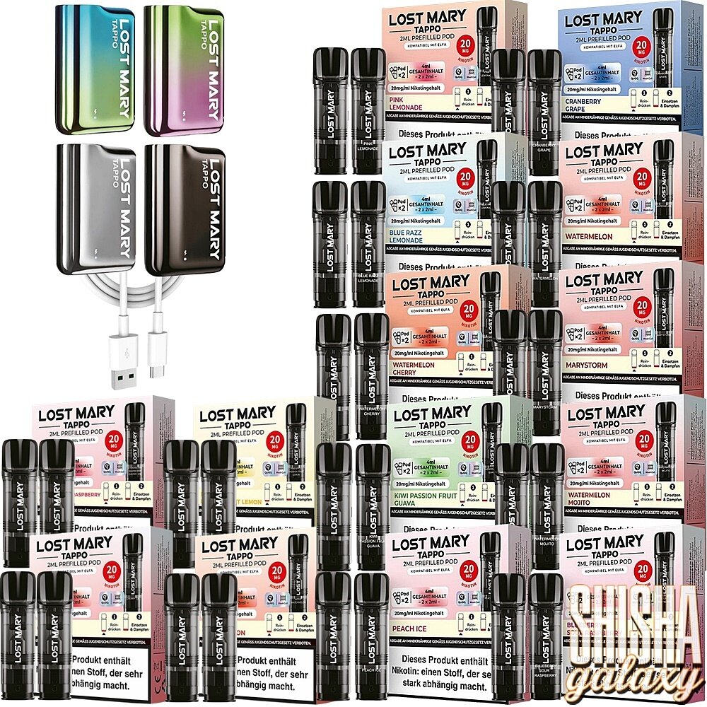 Lost Mary Tappo Lost Mary Tappo - Apple Watermelon - Liquid Pod - 2 ml - Nikotin 20 mg - 2er Pack (4ml) Lost Mary Tappo Lost Mary Tappo - Apple Watermelon - Liquid Pod - 2 ml - Nikotin 20 mg - 2er Pack (4ml)