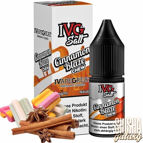 IVG IVG Salt - Cinnamon Blaze Chew - E-Liquid - Nikotin 10 mg/ml
