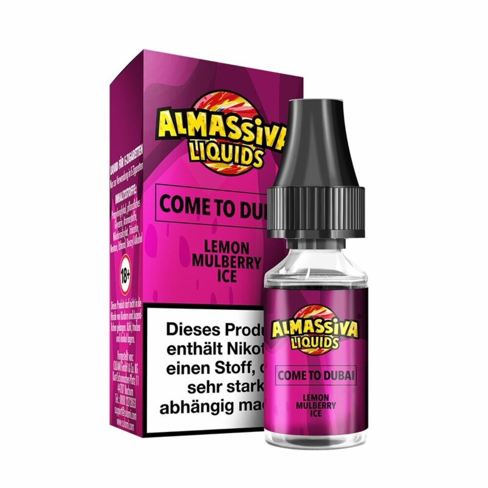 Al Massiva Al Massiva - Come to Dubai - E-Liquid - Nikotin 10 mg/ml Al Massiva Al Massiva - Come to Dubai - E-Liquid - Nikotin 10 mg/ml