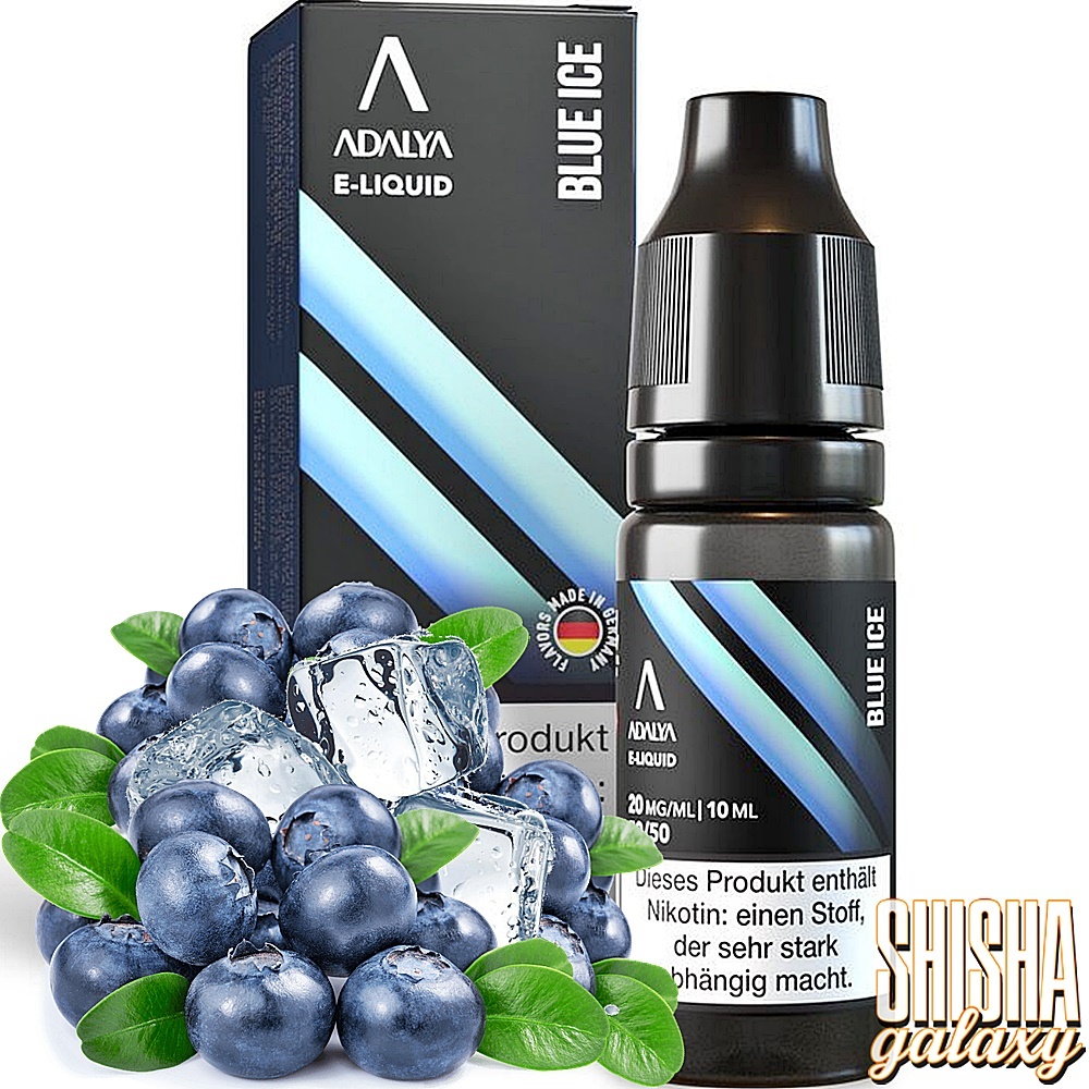 Adalya - Blue Ice - E-Liquid - Nikotin 20 mg/ml - Nikotinsalz - Shisha  Galaxy