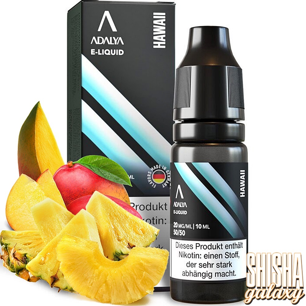 Adalya - Hawaii - E-Liquid - Nikotin 20 mg/ml - Nikotinsalz - Shisha Galaxy