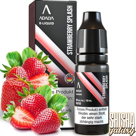 Adalya Adalya - Strawberry Splash - E-Liquid - Nikotin 20 mg/ml Adalya Adalya - Strawberry Splash - E-Liquid - Nikotin 20 mg/ml