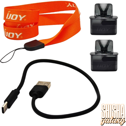 IJoy IJOY Captain 30 Kit - Pod Kit - Akku 1050 mAh - 2ml - White (Wiederaufladbares Mehrweg Pod System E-Zigaretten Set) IJoy IJOY Captain 30 Kit - Pod Kit - Akku 1050 mAh - 2ml - White (Wiederaufladbares Mehrweg Pod System E-Zigaretten Set)