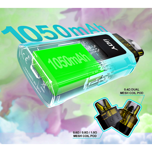 IJoy IJoy Captain 30 - Refillable - 4,5 ml - Liquid Leer-Pods - 0,4 Ohm - 2er Pack