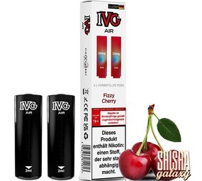 IVG IVG Air - Fizzy Cherry - Liquid Pod - Nikotin 20 mg - 2er Pack IVG IVG Air - Fizzy Cherry - Liquid Pod - Nikotin 20 mg - 2er Pack