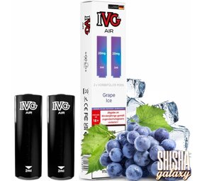 IVG IVG Air - Grape Ice - Liquid Pod - Nikotin 20 mg - 2er Pack IVG IVG Air - Grape Ice - Liquid Pod - Nikotin 20 mg - 2er Pack