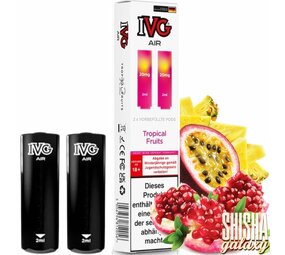 IVG IVG Air - Tropical Fruits - Liquid Pod - Nikotin 20 mg - 2er Pack IVG IVG Air - Tropical Fruits - Liquid Pod - Nikotin 20 mg - 2er Pack