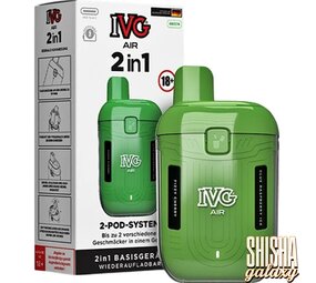 IVG IVG Air 2in1 - Pod Kit - Akku 780 mAh - Green IVG IVG Air 2in1 - Pod Kit - Akku 780 mAh - Green