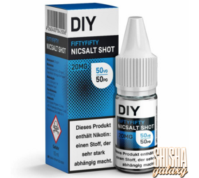 DIY DIY - Fiftyfity - Nikotinsalz Shot - 20 mg - 50VG/50PG DIY DIY - Fiftyfity - Nikotinsalz Shot - 20 mg - 50VG/50PG