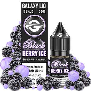 Galaxy LIQ Black Berry Ice - Liquid - Nikotin 20 mg/ml
