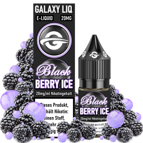 Galaxy LIQ Galaxy LIQ - Black Berry Ice - E-Liquid - Nikotin 20 mg/ml Galaxy LIQ Galaxy LIQ - Black Berry Ice - E-Liquid - Nikotin 20 mg/ml