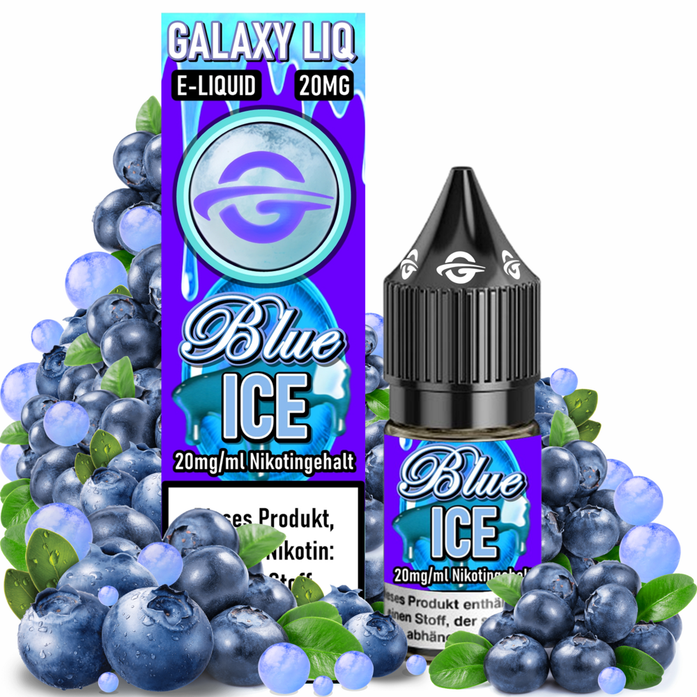 Galaxy LIQ Galaxy LIQ - Blue Berry Ice - E-Liquid - Nikotin 20 mg/ml Galaxy LIQ Galaxy LIQ - Blue Berry Ice - E-Liquid - Nikotin 20 mg/ml