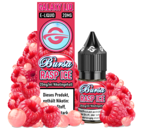 Galaxy LIQ Bursa Rasp Ice - E-Liquid - Nikotin 20 mg/ml Galaxy LIQ Bursa Rasp Ice - E-Liquid - Nikotin 20 mg/ml