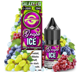 Galaxy LIQ Grape Ice - E-Liquid - Nikotin 20 mg/ml Galaxy LIQ Grape Ice - E-Liquid - Nikotin 20 mg/ml