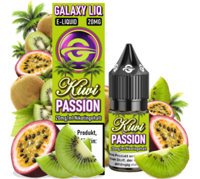 Galaxy LIQ Kiwi Passion - E-Liquid - Nikotin 20 mg/ml Galaxy LIQ Kiwi Passion - E-Liquid - Nikotin 20 mg/ml