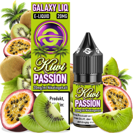 Galaxy LIQ Galaxy LIQ - Kiwi Passion - E-Liquid - Nikotin 20 mg/ml Galaxy LIQ Galaxy LIQ - Kiwi Passion - E-Liquid - Nikotin 20 mg/ml