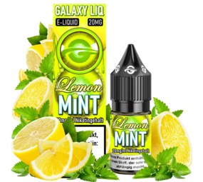 Galaxy LIQ Lemon Mint - E-Liquid - Nikotin 20 mg/ml Galaxy LIQ Lemon Mint - E-Liquid - Nikotin 20 mg/ml