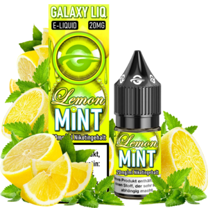 Galaxy LIQ Lemon Mint - E-Liquid - Nikotin 20 mg/ml Galaxy LIQ Lemon Mint - E-Liquid - Nikotin 20 mg/ml