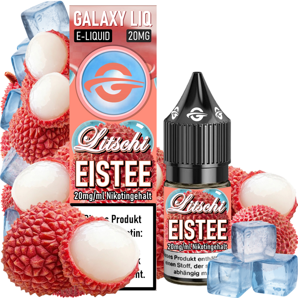 Galaxy LIQ Galaxy LIQ - Litschi Eistee - E-Liquid - Nikotin 20 mg/ml