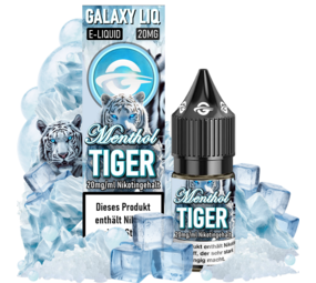 Galaxy LIQ Menthol Tiger - E-Liquid - Nikotin 20 mg/ml Galaxy LIQ Menthol Tiger - E-Liquid - Nikotin 20 mg/ml