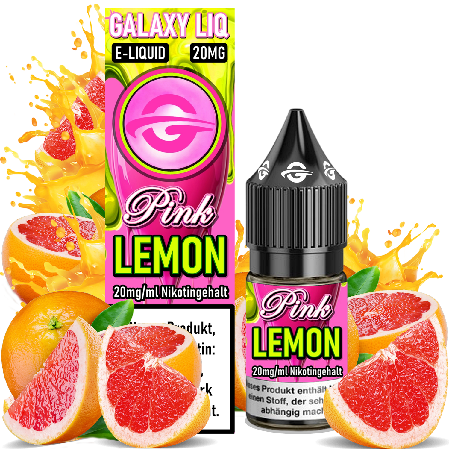 Galaxy LIQ - Pink Lemon - E-Liquid / Nikotinsalz - Nikotin 20 mg