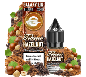 Galaxy LIQ Tobacco Hazelnut - E-Liquid - Nikotin 20 mg/ml Galaxy LIQ Tobacco Hazelnut - E-Liquid - Nikotin 20 mg/ml