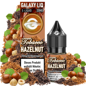 Galaxy LIQ Tobacco Hazelnut - E-Liquid - Nikotin 20 mg/ml Galaxy LIQ Tobacco Hazelnut - E-Liquid - Nikotin 20 mg/ml