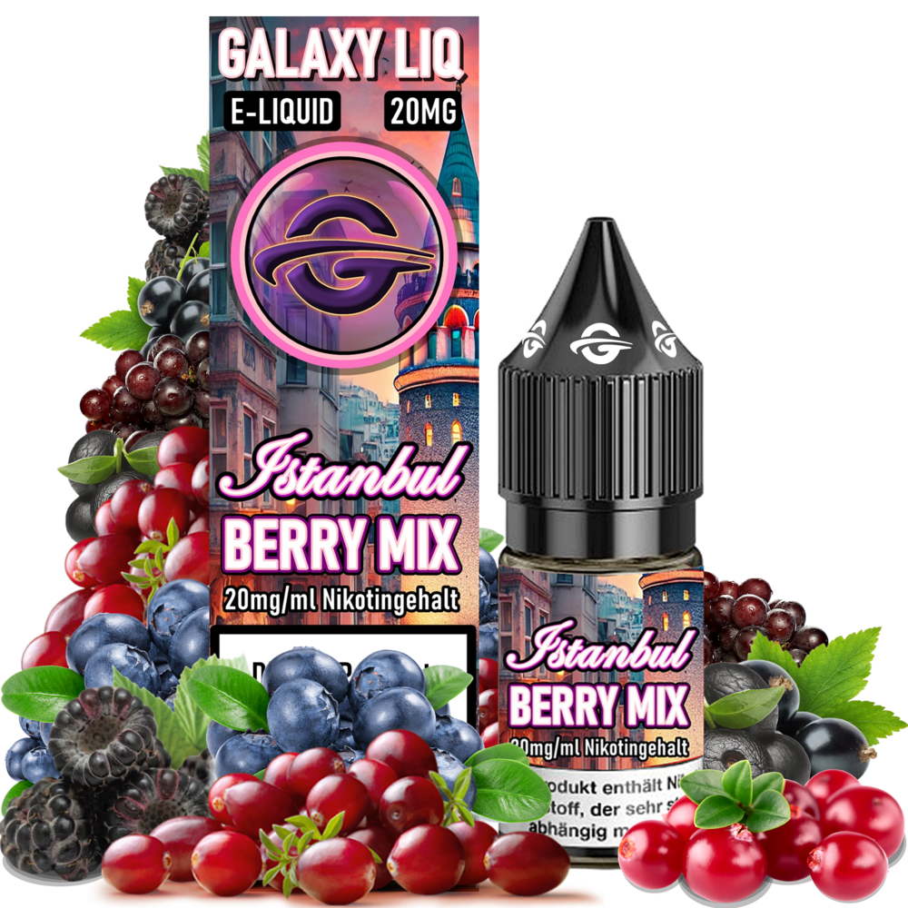 Galaxy LIQ Galaxy LIQ - Istanbul Berry Mix - E-Liquid - Nikotin 20 mg/ml