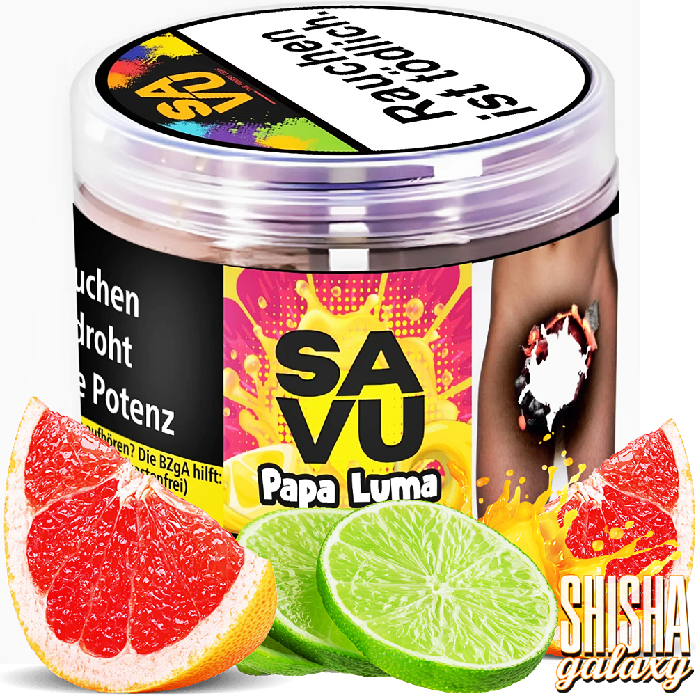 Savu Tobacco Savu Tobacco - Papa Luma (200g) - Shisha Tabak Savu Tobacco Savu Tobacco - Papa Luma (200g) - Shisha Tabak