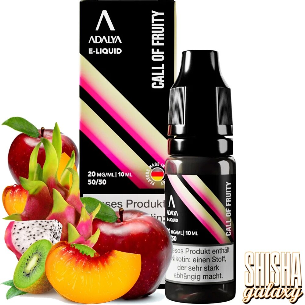 Adalya - Call of Fruity - E-Liquid - Nikotin 20 mg/ml - Nikotinsalz -  Shisha Galaxy