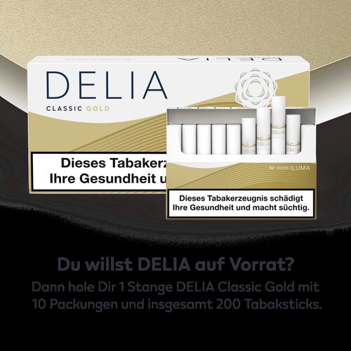 Iqos Iqos - Delia - Classic Gold (200er Pack)