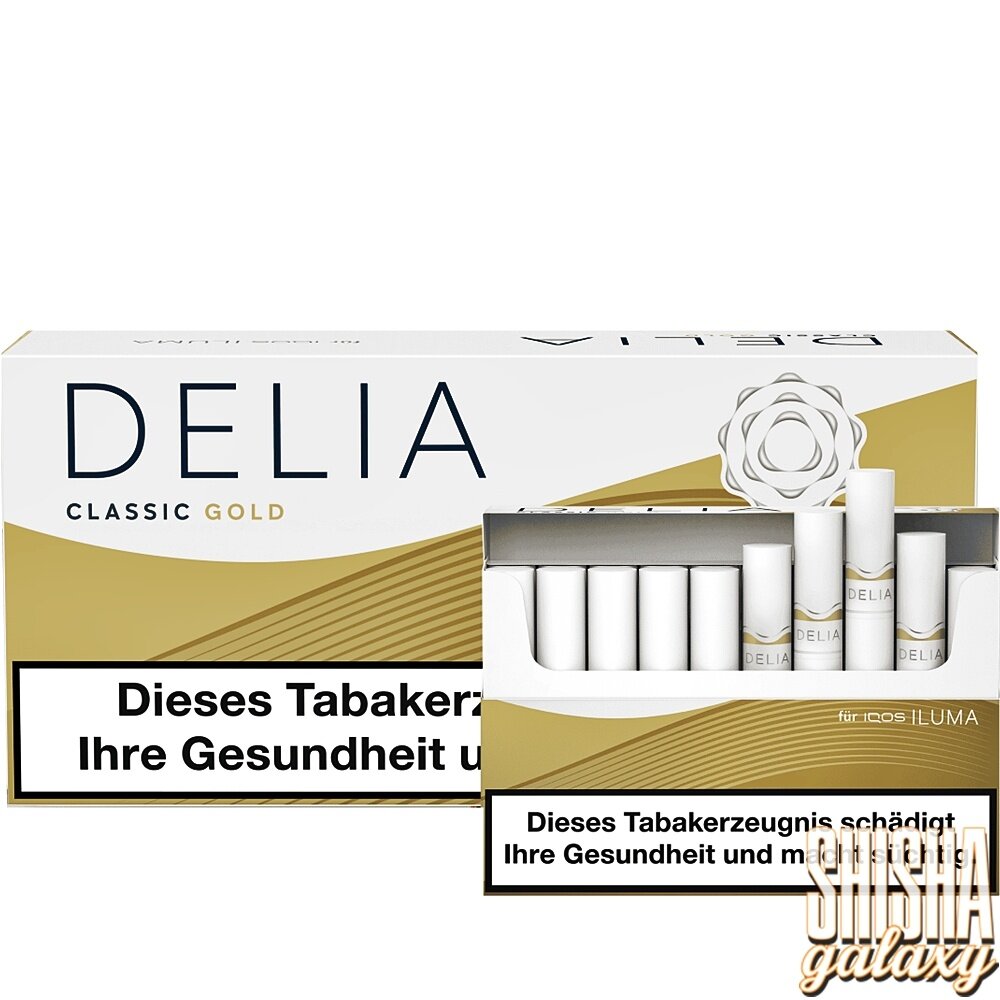 Iqos Iqos - Delia - Classic Gold (200er Pack) Iqos Iqos - Delia - Classic Gold (200er Pack)